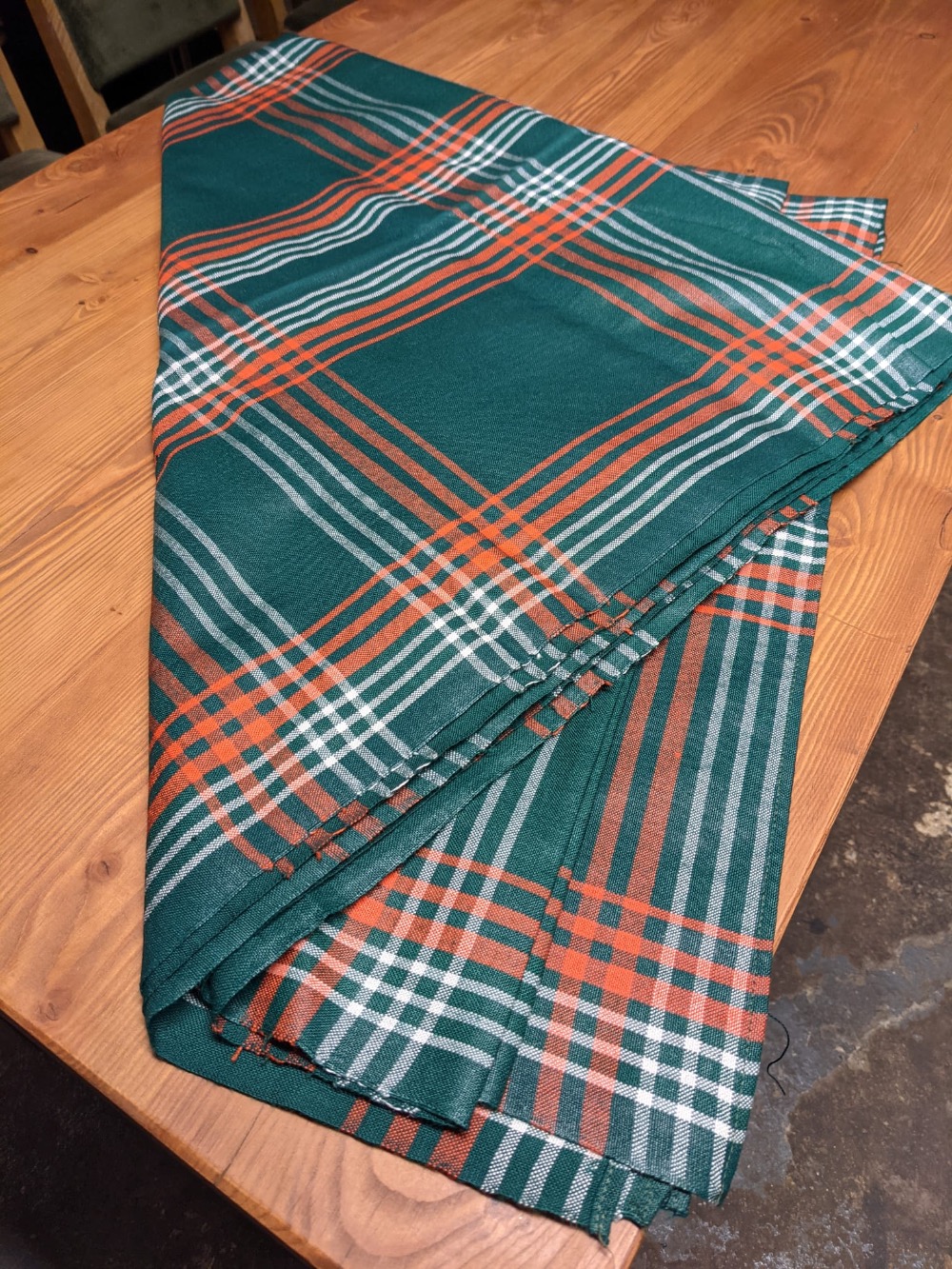 Nappe à carreaux