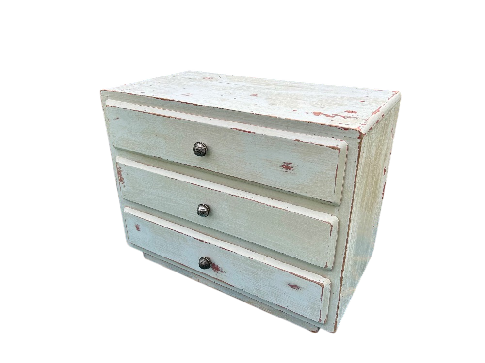 Meuble de rangement vintage en bois