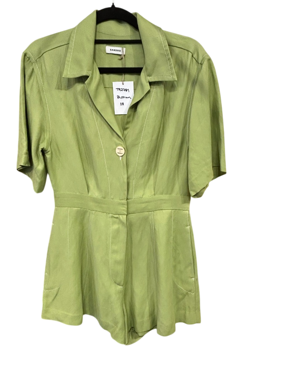 Combinaison Sandro verte Taille 38