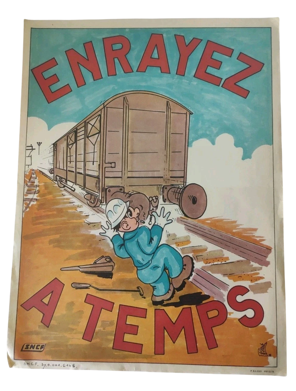 Affiche vintage SNCF