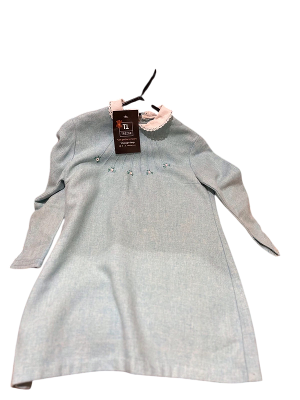 Robe bleu ciel 3 ans