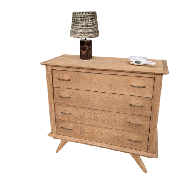 Commode vintage en bois année 50
