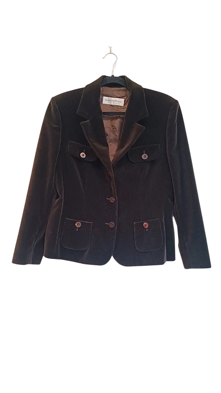 Veste en velours cotelé Marron Bernard Zins taille 42