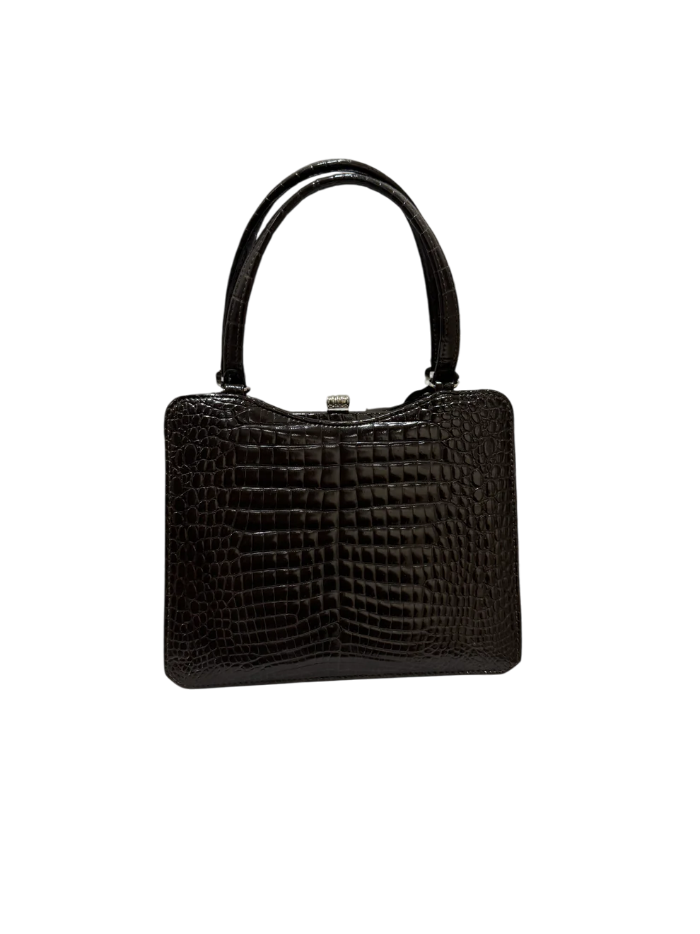 Sac à main en cuir Marron