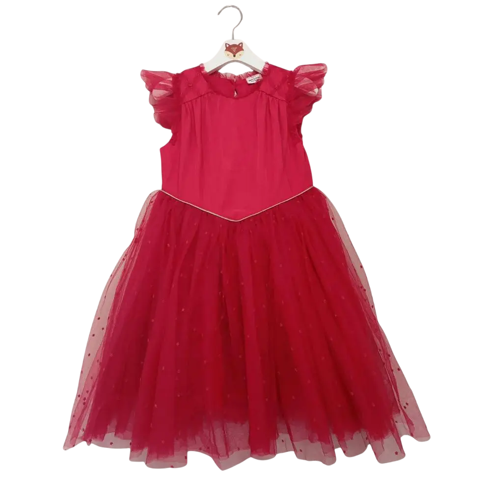 Robe rouge TAO, 6 ans