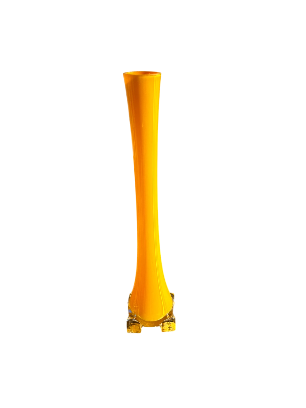 Vase soliflore jaune