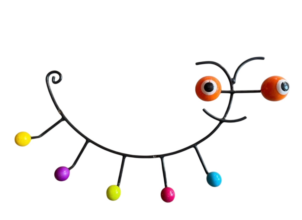 Portemanteau décoratif en métal