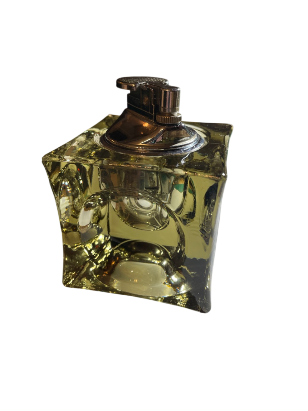 Briquet vintage en verre
