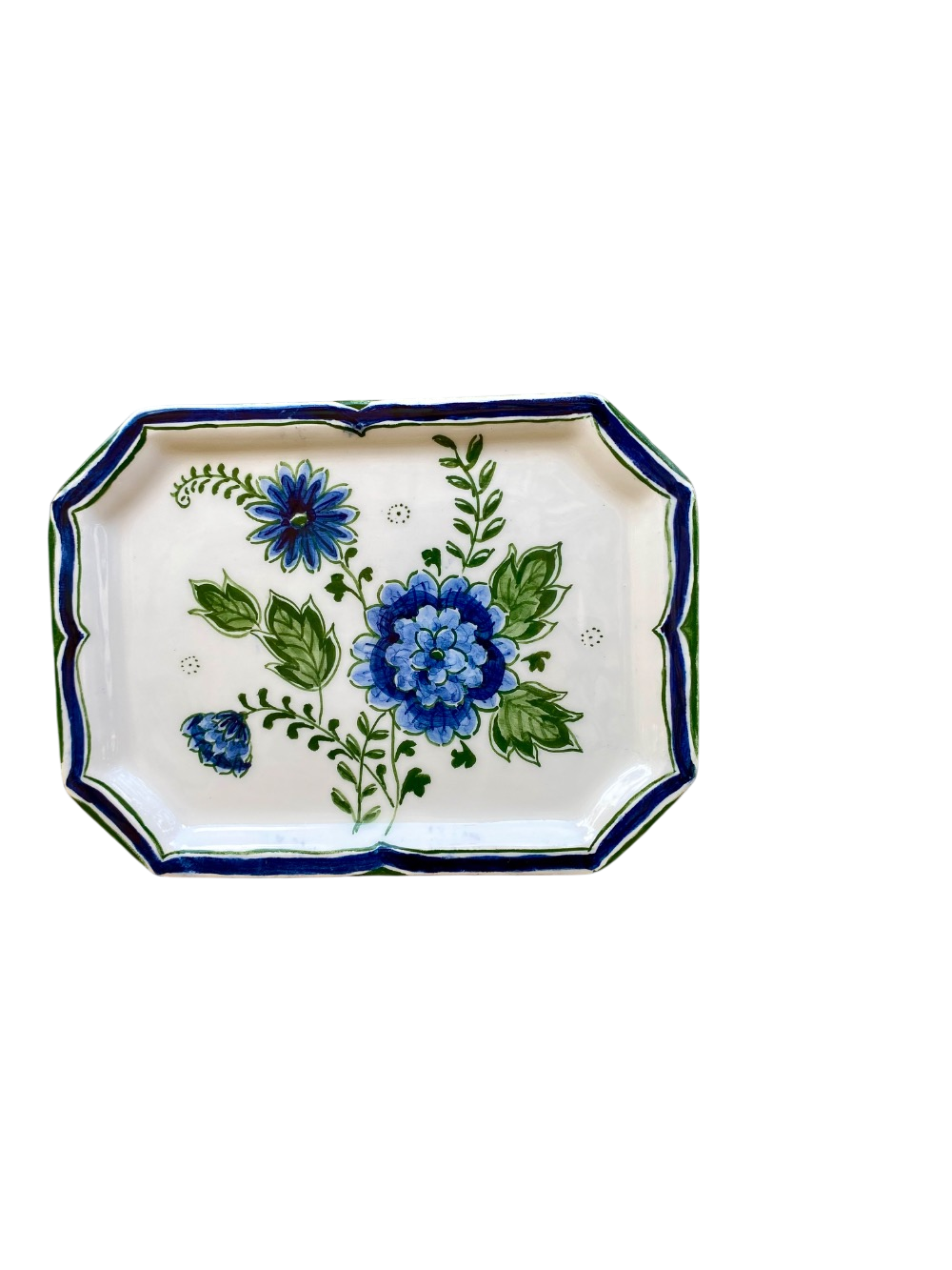 Plat décoratif en céramique