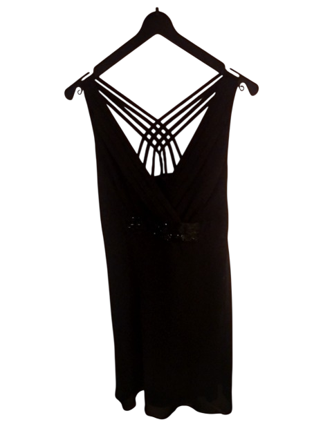 Robe noire Phildar taille 42/44