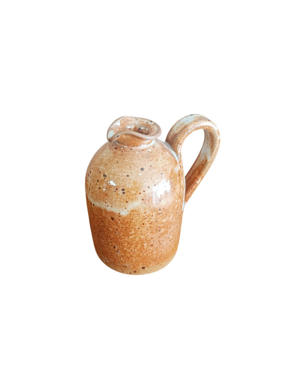 Vase à anse, petite cruche en grès