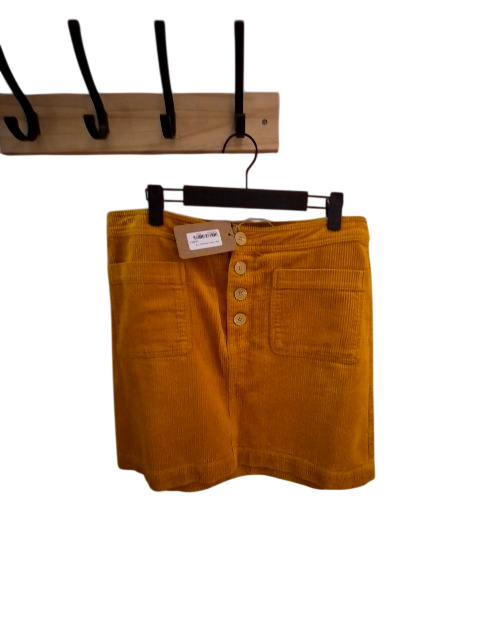 Jupe en velours côtelé grain de malice 44