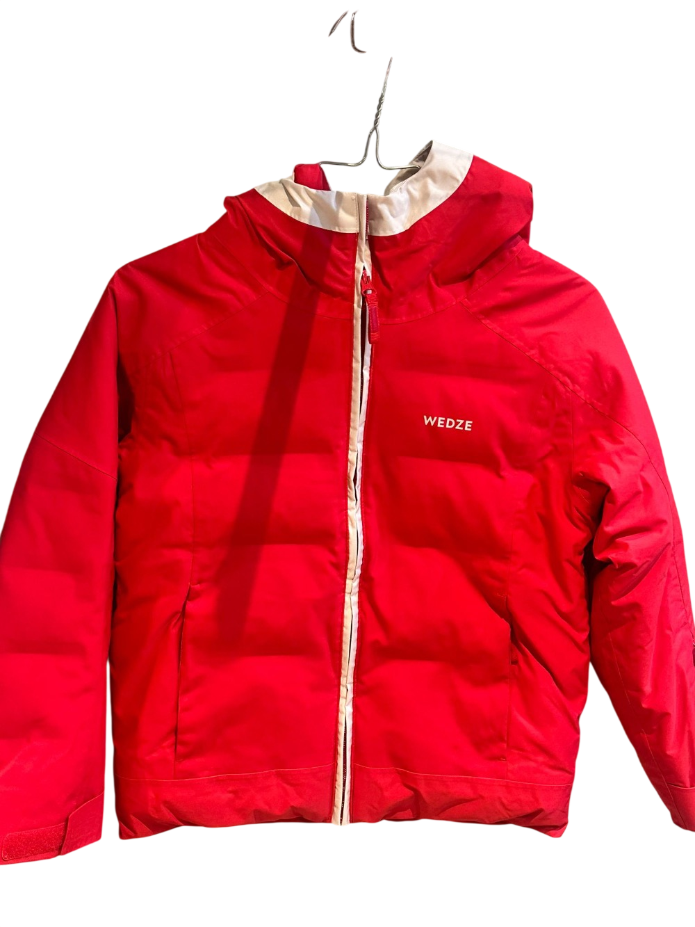 Veste de ski WEDZE rouge taille 8 ans