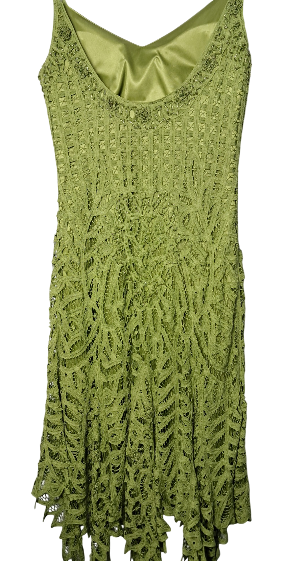 Robe Sonia Peña en vert